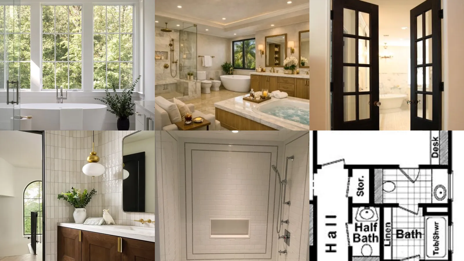 17+ Stunning Big Bathroom Ideas That Wow Instantly