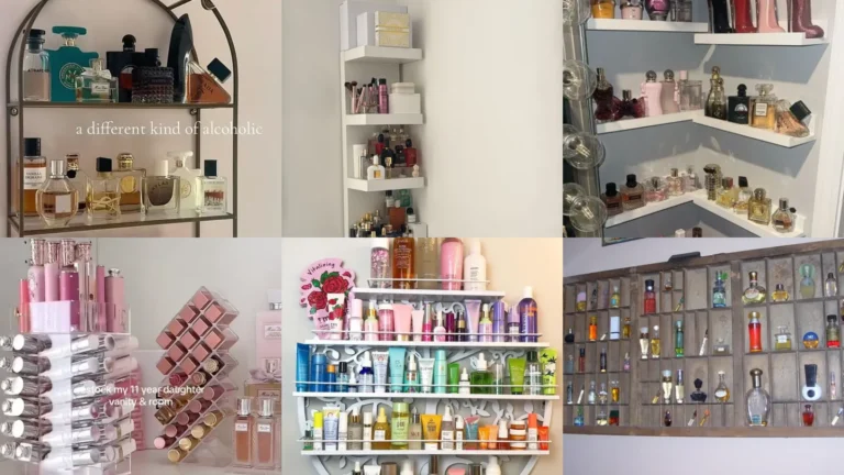 19+ Stunning Perfume Shelf Ideas Aesthetic That Steal Focus