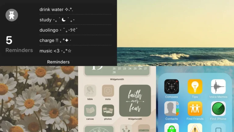 15+ Widget Ideas Aesthetic That Transform Your Phone