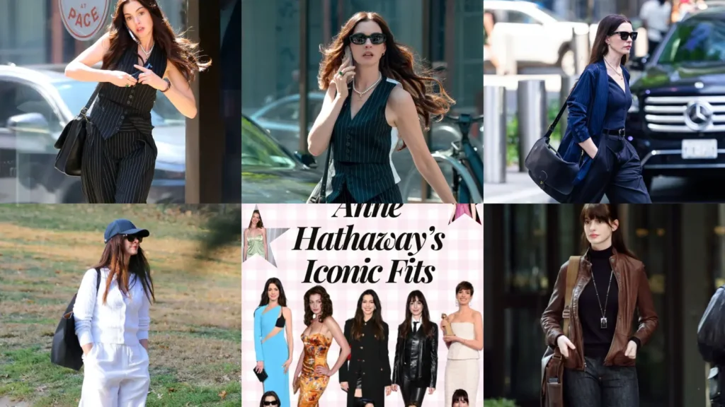 Best 14+ Anne Hathaway Outfits That Never Miss