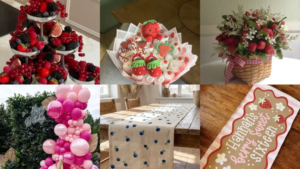 20+ Adorable Berry Themed Baby Shower Ideas Guests Adore