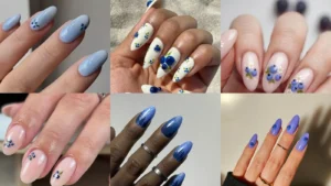 10+ Trendy Blueberry Nails You Can’t Get Around This Year
