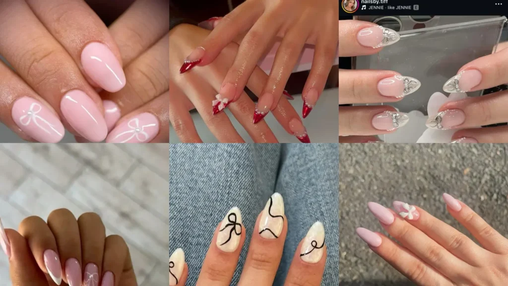 The Cutest 13 Bow Nails You Need to Try This Year