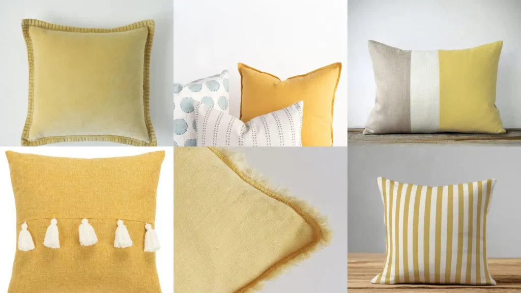 20+ Genius Butter Yellow Decorative Pillows Worth Stealing
