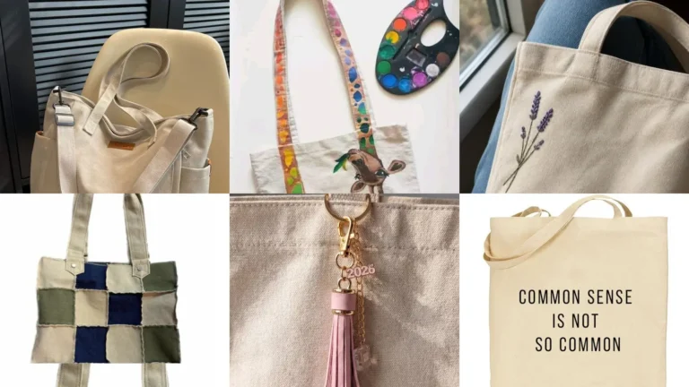 19+ Stunning Canvas Bag Ideas Aesthetic You’ll Actually Carry