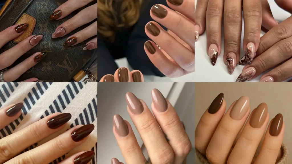 18+ Creamy Beautiful Latte Nails You Need to Try This Year