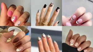 20+ Cute Ghost Face Nails You Can’t Get Around Right Now