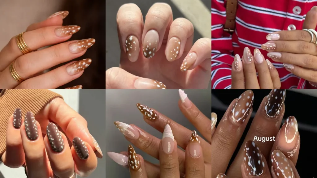 Deer Print Nails: Cozy Animal-Print Trend You See Everywhere