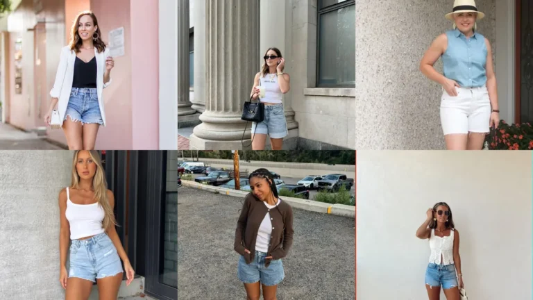 The Cutest 20+ Denim Shorts Outfit Ideas You NEED to Try