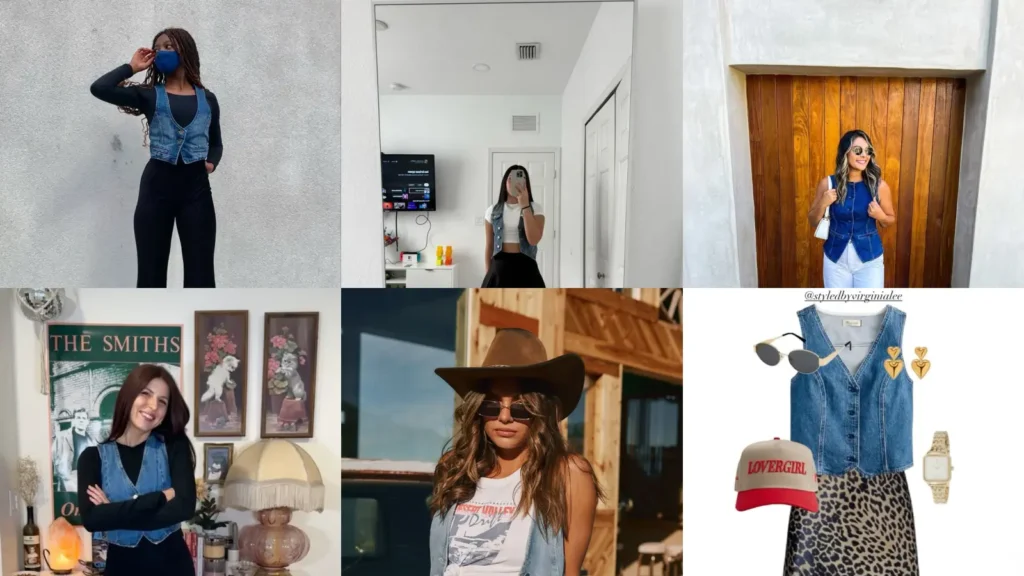 The Cutest 16+ Denim Vest Outfit Ideas You Need to Try