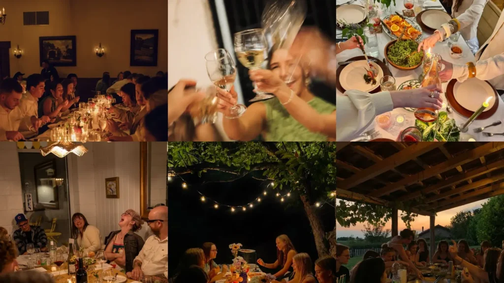 20+ Stunning Dinner Table Photo Ideas Friends Adore