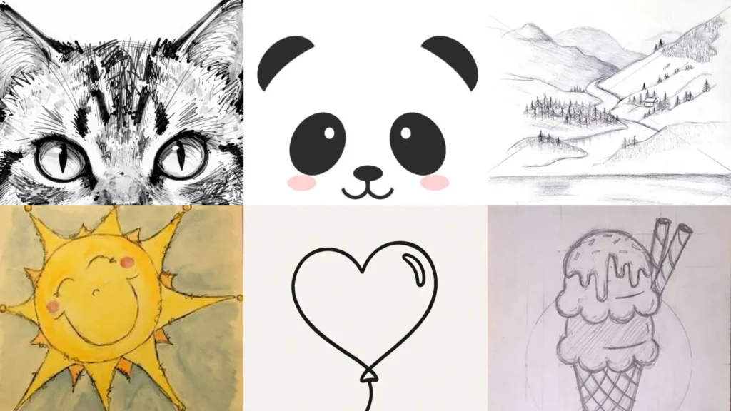 17+ Easy Drawing Ideas That Boost Creativity Fast