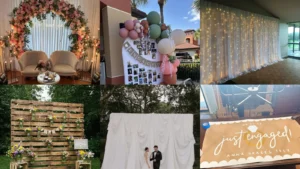 20+ Stunning Engagement Backdrop Ideas That Wow