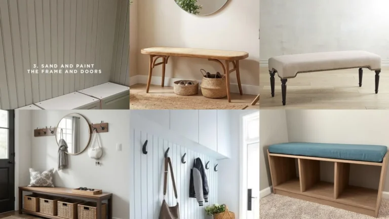 18+ Stunning Entryway Bench Ideas That Transform Tiny Foyers