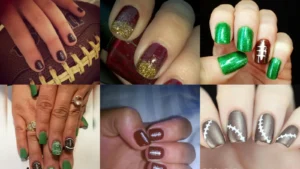 28+ Stunning Football Nails That Score Major Game Day Vibes