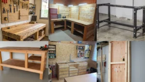 20+ Genius Garage Workbenches That Double Your Space