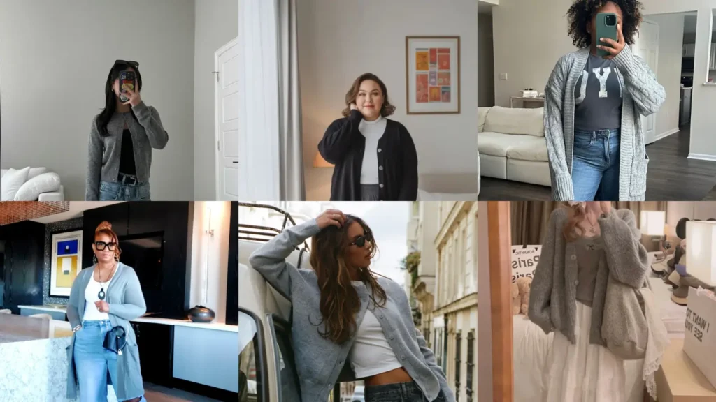 17+ Grey Cardigan Outfit Ideas You’ll Be Obsessed With