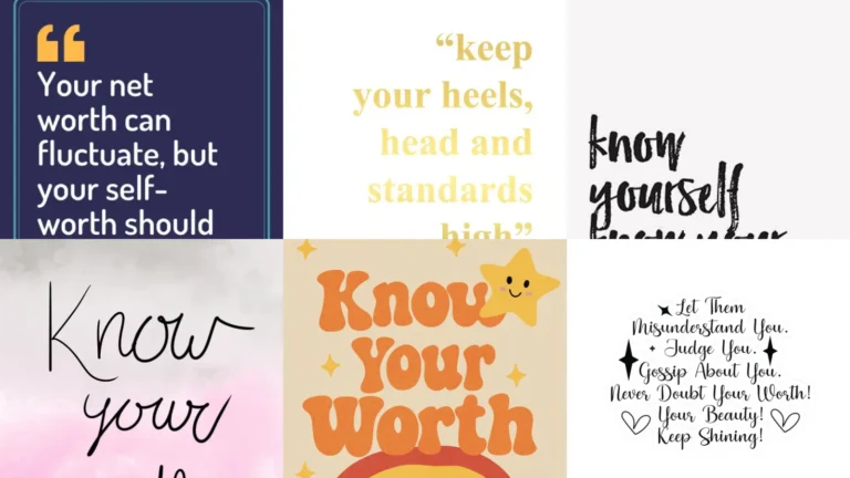 20+ Know Your Worth Quotes That Change Everything