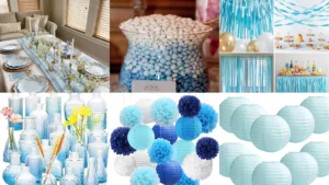 15+ Stunning Light Blue Decorations Party Ideas That Wow