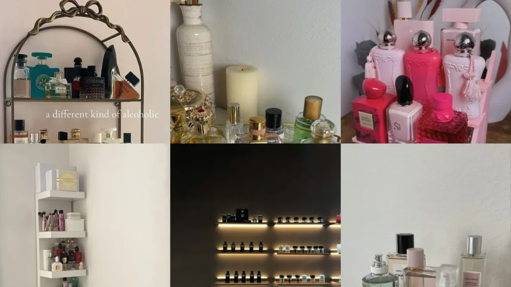 19+ Stunning Perfume Shelf Ideas Aesthetic That Steal Focus
