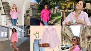 15+ Cute Pink Shirt Outfit Ideas You Need to Try This Year