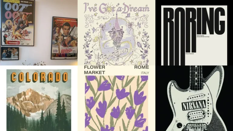 18+ Stunning Posters Aesthetic Ideas That Transform Walls