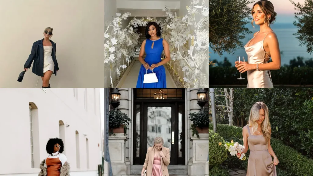 14+ Stunning Satin Dress Outfit Ideas You NEED to Try