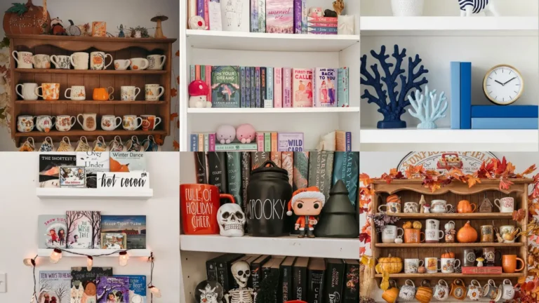 17+ Stunning Seasonal Shelfie Ideas You’ll Copy Instantly