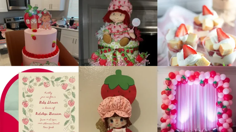 16+ Adorable Strawberry Shortcake Baby Shower Ideas