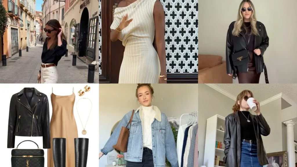 The Texture Trend: How to Mix Leather, Wool, Satin and Denim