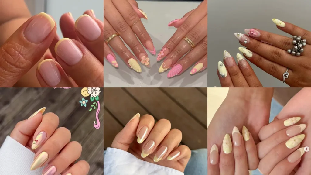 18+ Trendy Butter Yellow Nails You’ll Love to Try This Year