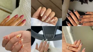 15+ Trendy Fall Chrome Nails You Can’t Get Around Right Now