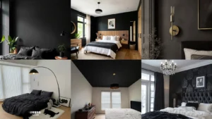 20 All Black Bedroom Ideas With Dark Walls and Pretty Details