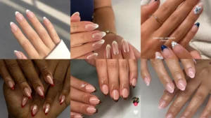20 Almond French Tip Nails With Pretty Colors and Little Details