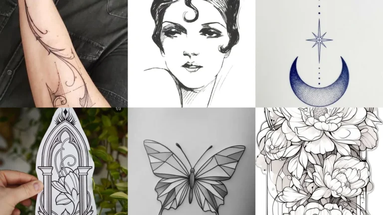 20 Art Deco Tattoo Ideas and Ornamental Designs to Inspire Your Next Piece
