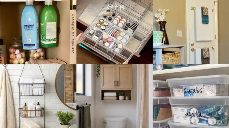 20 Bathroom Organization Hacks for Counters, Cabinets and More
