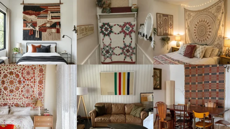 20 Blanket Wall Decor Ideas and Details to Inspire Your Display