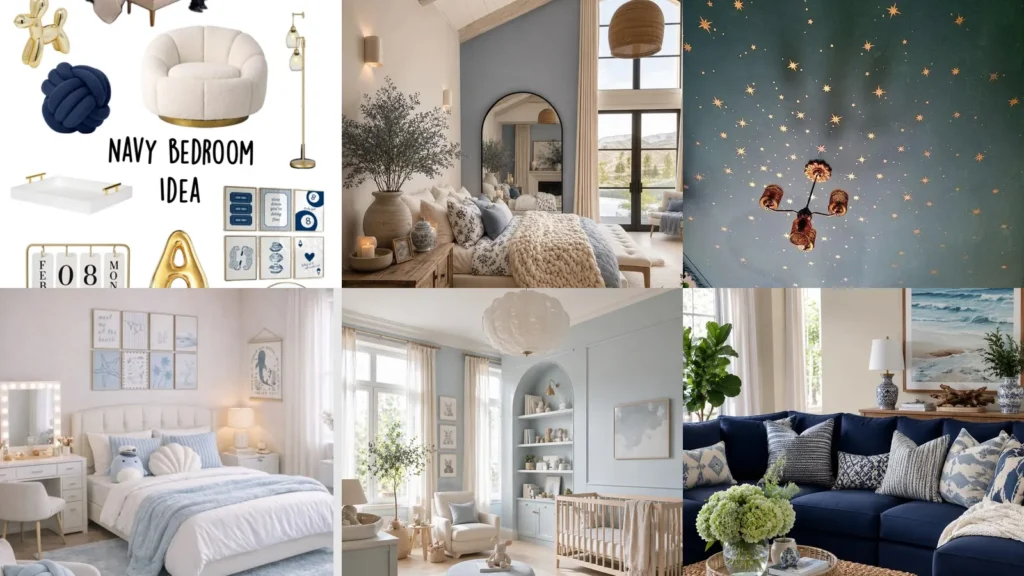 20 Blue Room Decor Ideas From Little Accents to Bold Walls