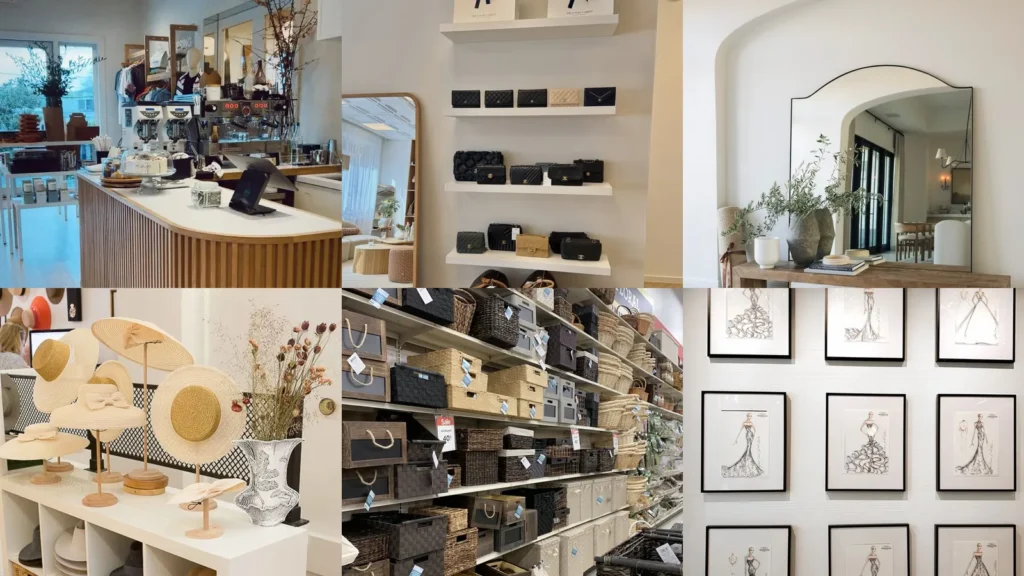 20 Boutique Decor Ideas With Pretty Displays and Little Details to Try