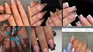 20 Cheetah Print French Tip Nails and Animal-Print Ideas to Save