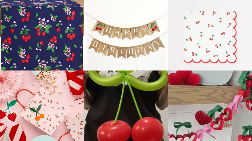 15+ Stunning Cherry Theme Decorations That Wow