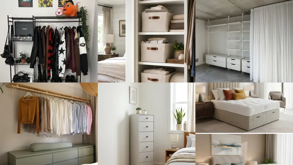20 Clothes Storage Ideas for Bedroom Spaces Big and Small