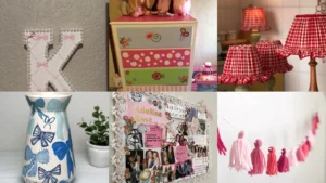 20 DIY Preppy Room Decor Ideas With Bows, Stripes and Pink Details