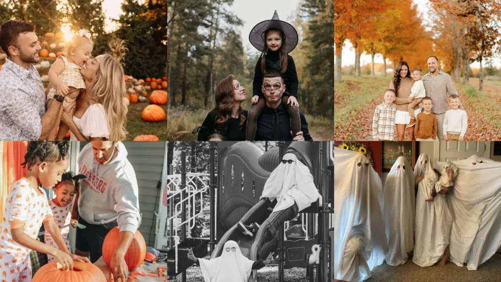 20 Halloween Family Photos and Fall Photo Ideas to Try