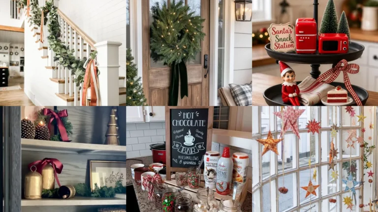20 Holiday Decor Ideas for the Home With Wreaths, Bows and Twinkling Lights