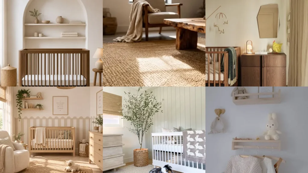20 Japandi Nursery Decor Ideas With Gentle Colors and Simple Details