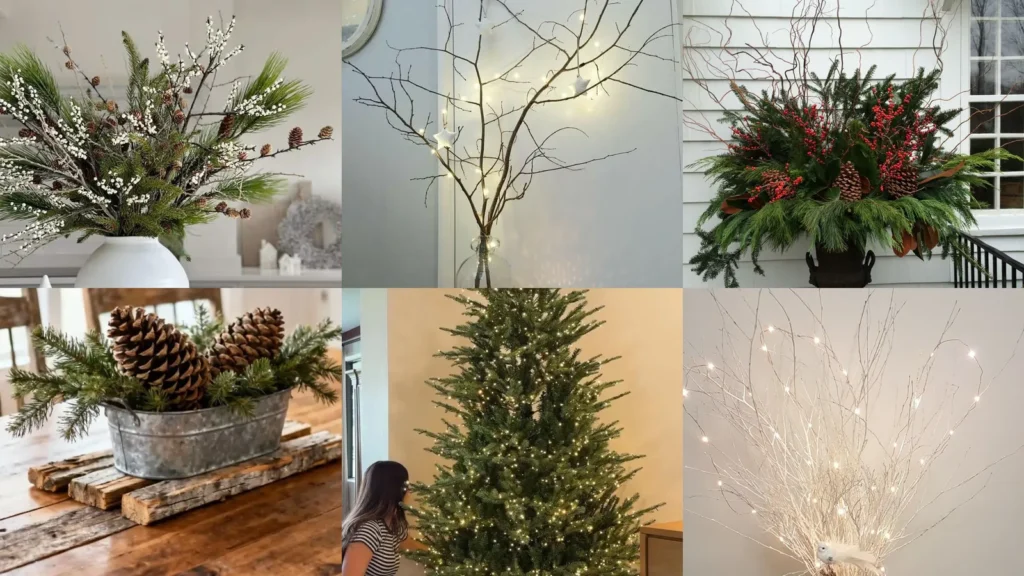 20 Large Vase Christmas Decor Ideas With Berries, Bows and Sparkle