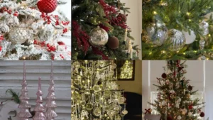 20 Mercury Glass Christmas Tree Decorating Ideas With Plenty of Sparkle