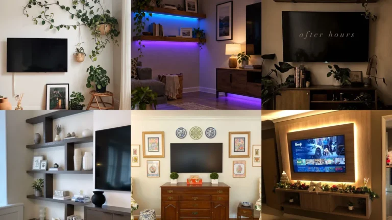 20 Nook Above TV Decor and TV Wall Ideas to Try