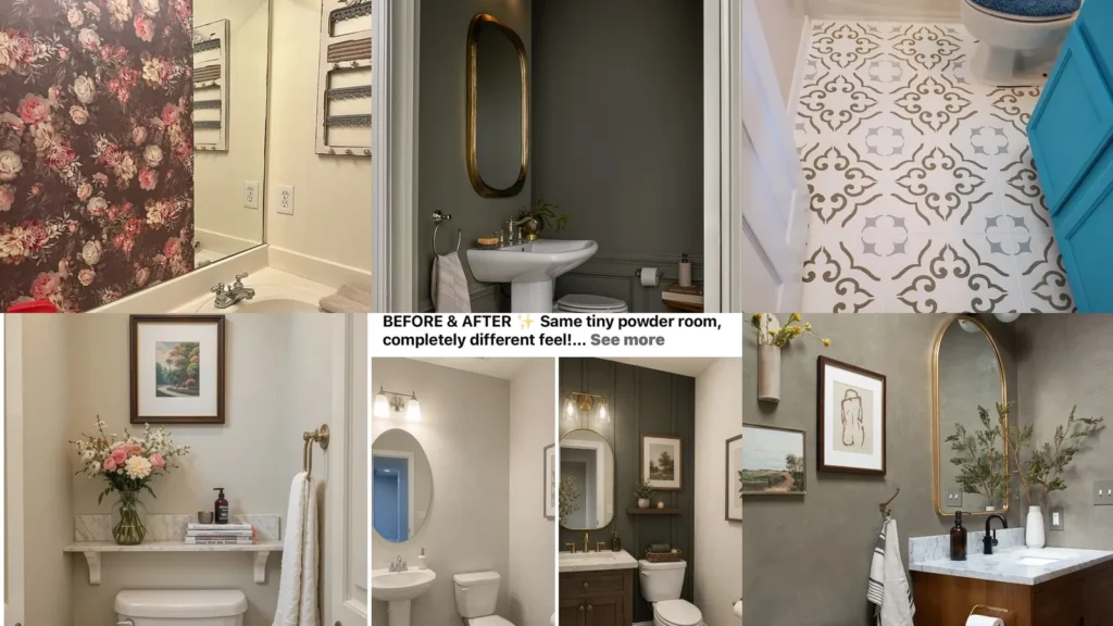 20 Powder Room Makeover on a Budget Ideas to Inspire Your Refresh